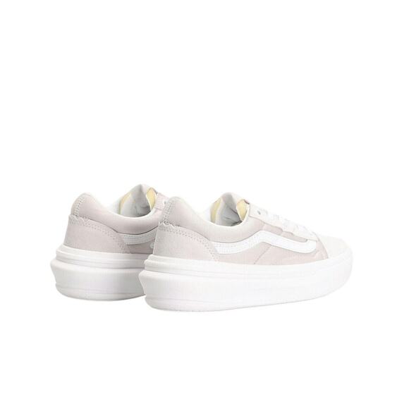 NIB Vans ComfyCush Old Skool Overt CC Shoe Light Grey White Size 10.5 main image 5
